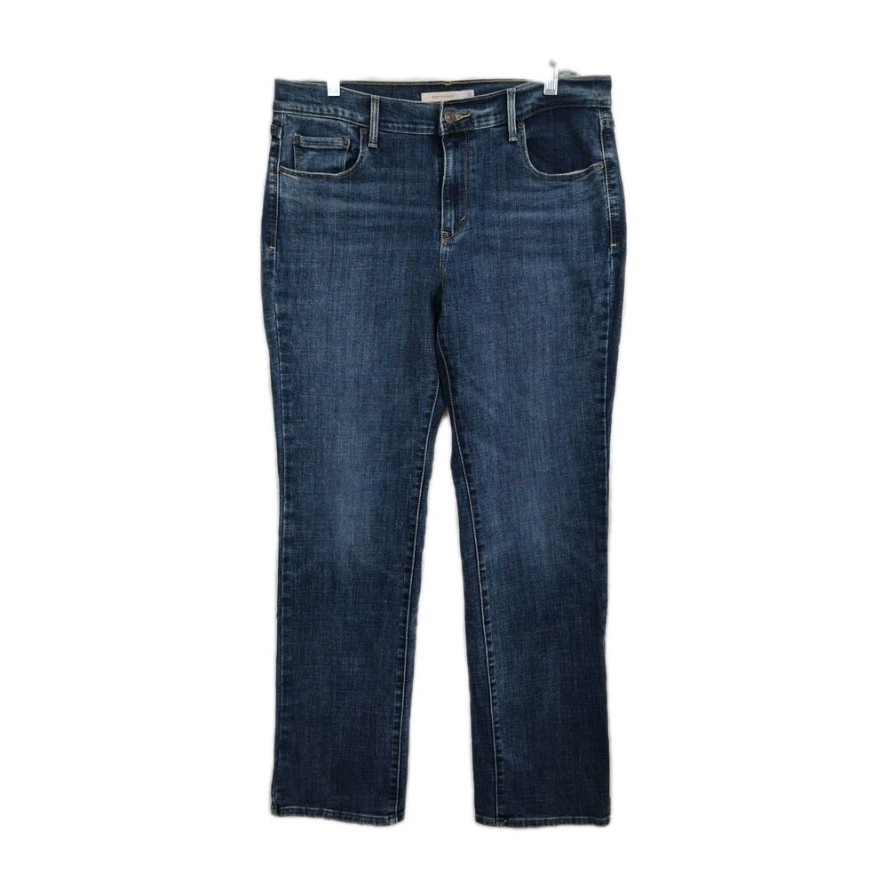 Levi's 505 Straight Leg Jeans Women's Size 10M 30x32 Med. Wash Blue
